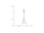 FJC Finejewelers Sterling Silver Eiffel Tower Charm