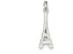 FJC Finejewelers Sterling Silver Eiffel Tower Charm