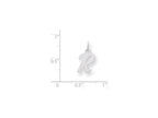FJC Finejewelers Sterling Silver Small Script Initial R Charm