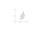 FJC Finejewelers Sterling Silver Small Fancy Script Initial G Charm