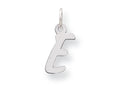 FJC Finejewelers Sterling Silver Small Initial E Charm