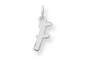 FJC Finejewelers Sterling Silver Small Initial F Charm