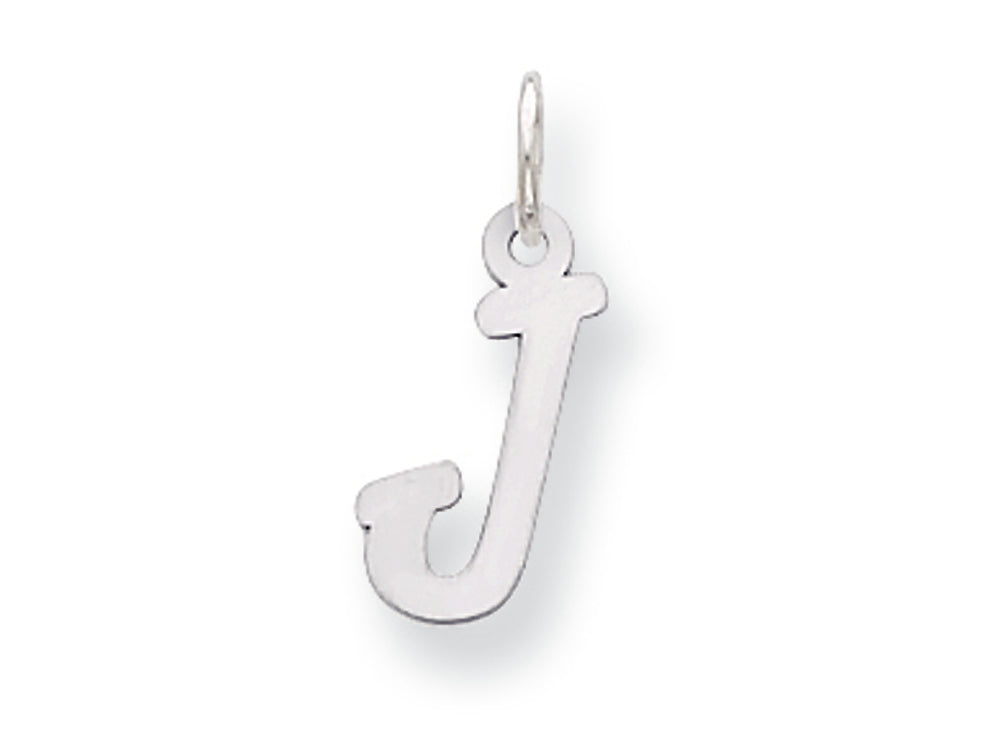 FJC Finejewelers Sterling Silver Small Initial J Charm