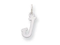 FJC Finejewelers Sterling Silver Small Initial J Charm