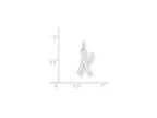 FJC Finejewelers Sterling Silver Small Initial K Charm