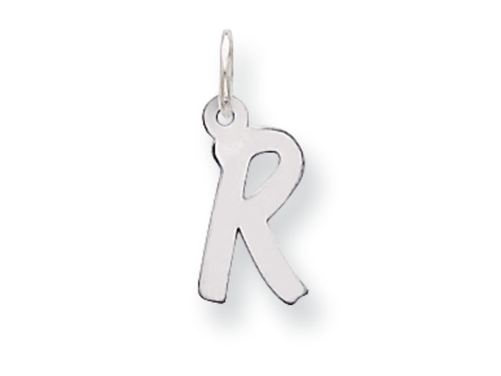 FJC Finejewelers Sterling Silver Small Initial R Charm