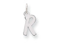 FJC Finejewelers Sterling Silver Small Initial R Charm
