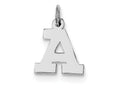 FJC Finejewelers Sterling Silver Small Block Initial A Charm