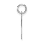 FJC Finejewelers Sterling Silver Medium Block Initial K Charm