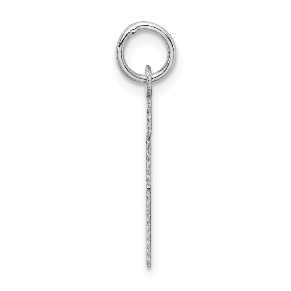 FJC Finejewelers Sterling Silver Medium Block Initial L Charm