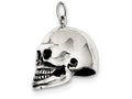 FJC Finejewelers Sterling Silver Skull Pendant Necklace - Chain Included
