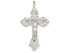 FJC Finejewelers Sterling Silver Crucifix Pendant Necklace - Chain Included