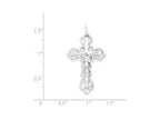 FJC Finejewelers Sterling Silver Crucifix Pendant Necklace - Chain Included
