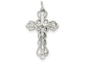 FJC Finejewelers Sterling Silver Crucifix Pendant Necklace - Chain Included