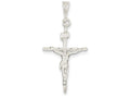 FJC Finejewelers Sterling Silver Inri Crucifix Pendant Necklace - Chain Included