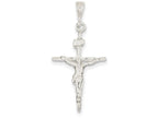 FJC Finejewelers Sterling Silver Inri Crucifix Pendant Necklace - Chain Included