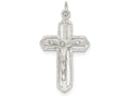 FJC Finejewelers Sterling Silver Crucifix Pendant Necklace - Chain Included