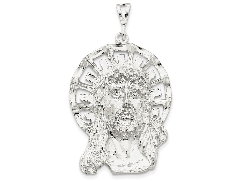 FJC Finejewelers Sterling Silver Ecce Homo Pendant Necklace - Chain Included