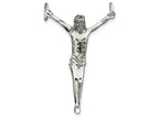 FJC Finejewelers Sterling Silver Corpus (crucified Christ) Pendant Necklace - Chain Included