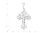 FJC Finejewelers Sterling Silver Crucifix Pendant Necklace - Chain Included
