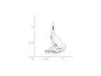 FJC Finejewelers Sterling Silver Praying Hands Charm