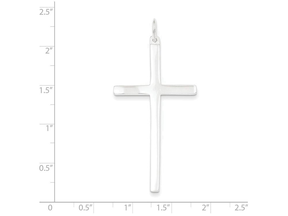 FJC Finejewelers Sterling Silver Latin Cross Pendant Necklace - Chain Included