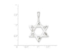 FJC Finejewelers Sterling Silver Star Of David Charm