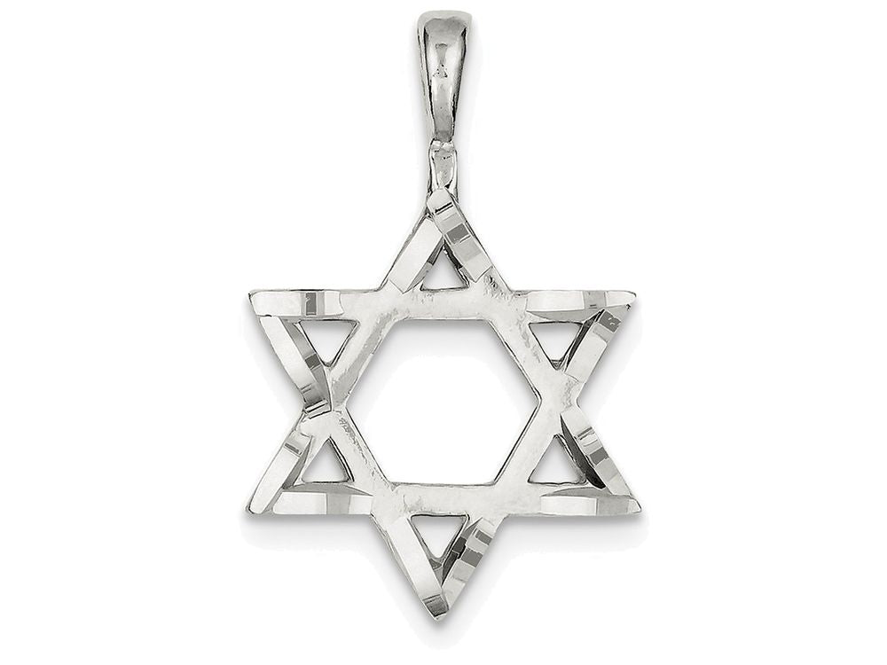 FJC Finejewelers Sterling Silver Star Of David Charm
