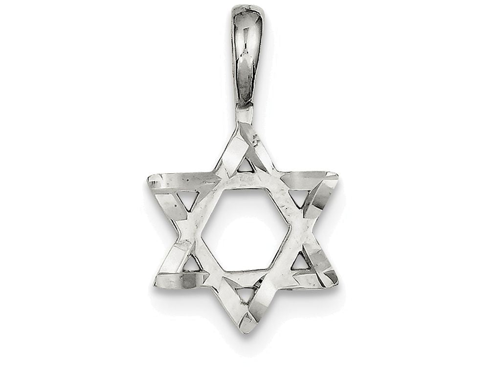 FJC Finejewelers Sterling Silver Star Of David Charm