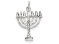 FJC Finejewelers Sterling Silver Menorah Charm