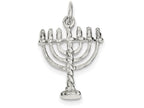 FJC Finejewelers Sterling Silver Menorah Charm