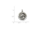 FJC Finejewelers Sterling Silver Jesus Have Mercy Medal Pendant Necklace - Chain Included