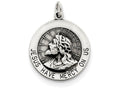 FJC Finejewelers Sterling Silver Jesus Have Mercy Medal Pendant Necklace - Chain Included