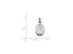 FJC Finejewelers Sterling Silver Miraculous Medal Pendant Necklace - Chain Included