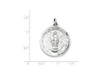 FJC Finejewelers Sterling Silver Miraculous Medal Pendant Necklace - Chain Included