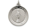 FJC Finejewelers Sterling Silver Miraculous Medal Pendant Necklace - Chain Included