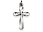 FJC Finejewelers Sterling Silver Antiqued Cross Pendant Necklace - Chain Included