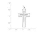 FJC Finejewelers Sterling Silver Latin Cross Pendant Necklace - Chain Included