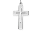 FJC Finejewelers Sterling Silver Latin Cross Pendant Necklace - Chain Included