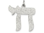 FJC Finejewelers Sterling Silver Chai Life Pendant Necklace - Chain Included