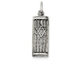 FJC Finejewelers Sterling Silver Antiqued Mezuzah Pendant Necklace - Chain Included