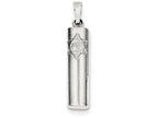 FJC Finejewelers Sterling Silver Mezuzah Pendant Necklace - Chain Included