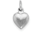 FJC Finejewelers Sterling Silver Puffed Heart Charm