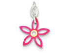 FJC Finejewelers Sterling Silver Enameled Charm