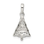 FJC Finejewelers Sterling Silver Cubic Zirconia Christmas Tree Pendant Necklace - Chain Included