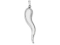 FJC Finejewelers Sterling Silver Italian Horn Pendant Necklace - Chain Included