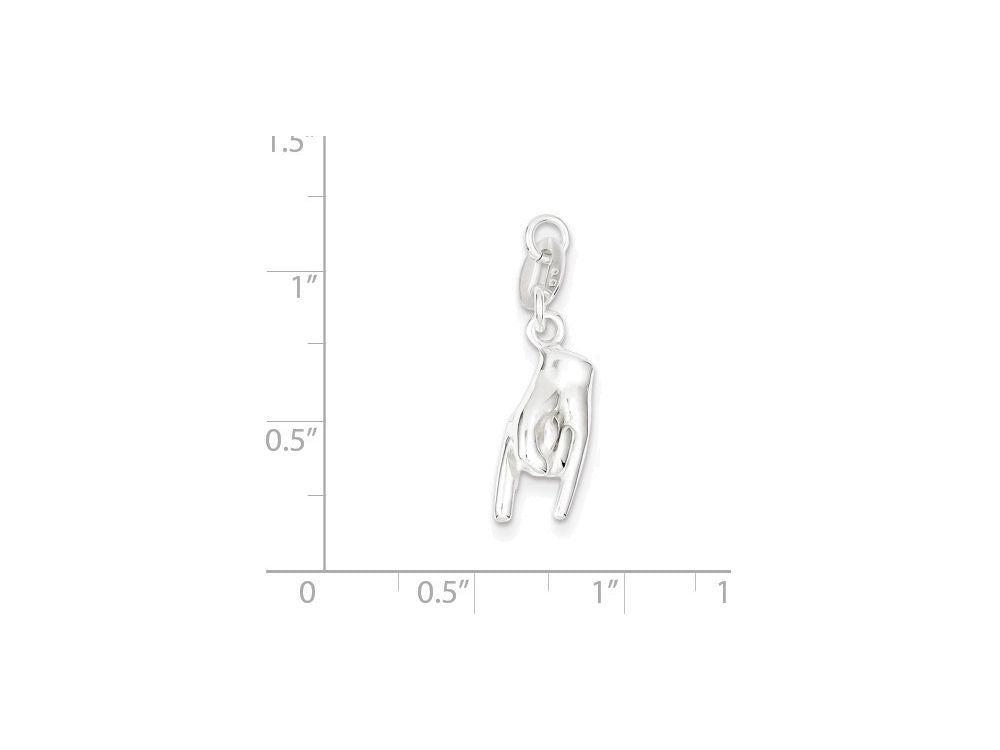 FJC Finejewelers Sterling Silver Charm
