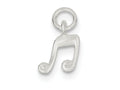 FJC Finejewelers Sterling Silver Music Note Charm
