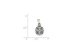 FJC Finejewelers Sterling Silver Antiqued Pendant Necklace - Chain Included