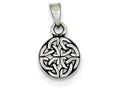 FJC Finejewelers Sterling Silver Antiqued Pendant Necklace - Chain Included